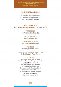 Comité Organizador y Junta Directiva